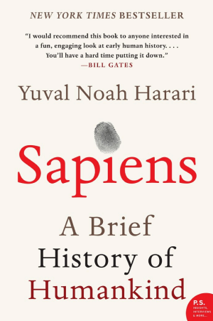 Sapiens book cover