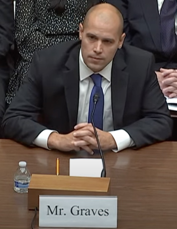 Ryan Graves testifying, July 26, 2023
